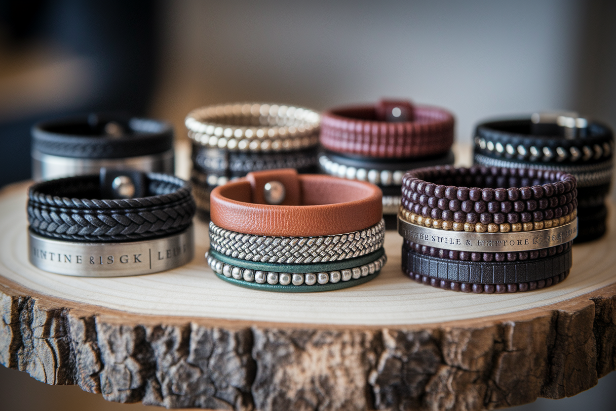 Comment choisir un bracelet homme qui reflète votre personnalité : guide des matières et styles
